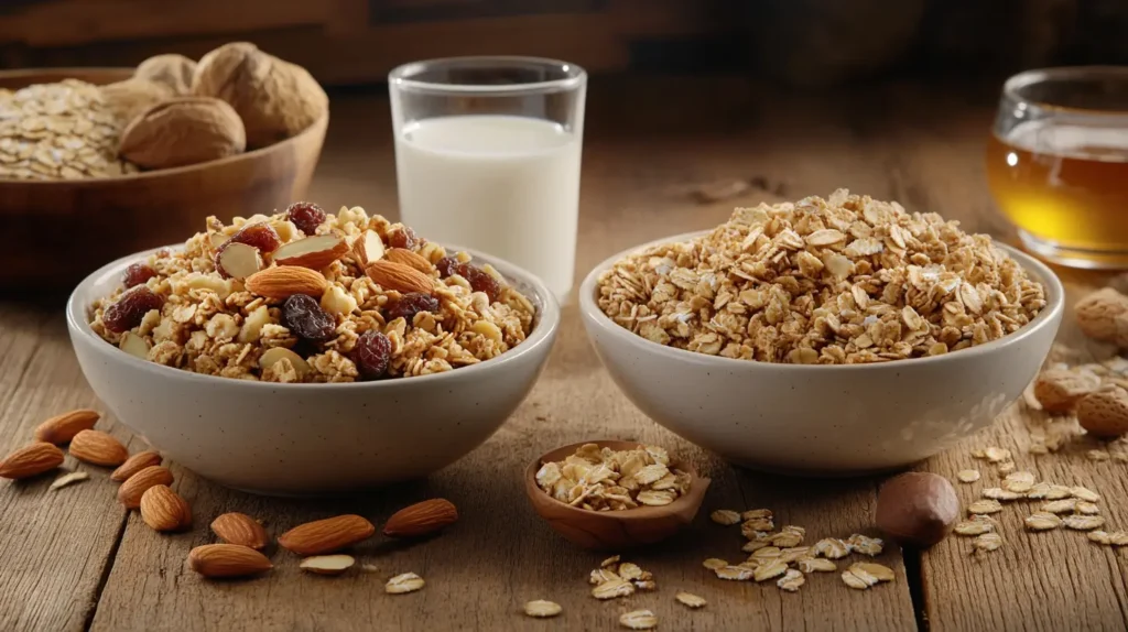 granola vs granola cereal
