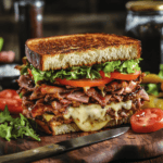 How to layer a meat and cheese sandwich