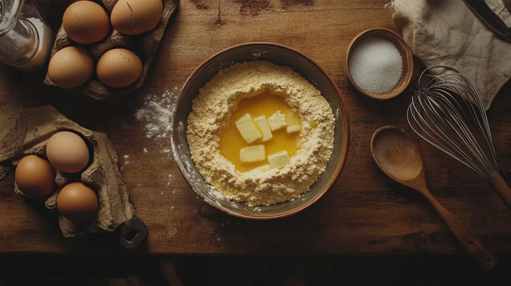 Ingredients to modify pancake mix for waffles